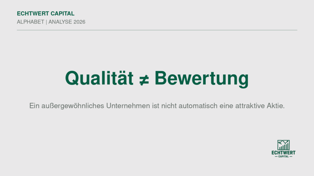 Titelbild - Qualität nicht gleich Bewertung